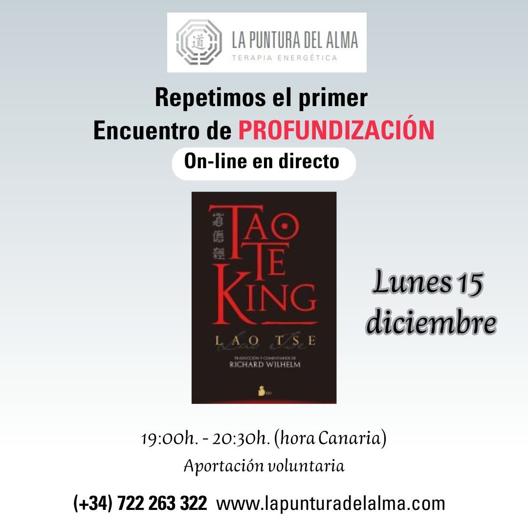 Primer encuentro Tao Te King