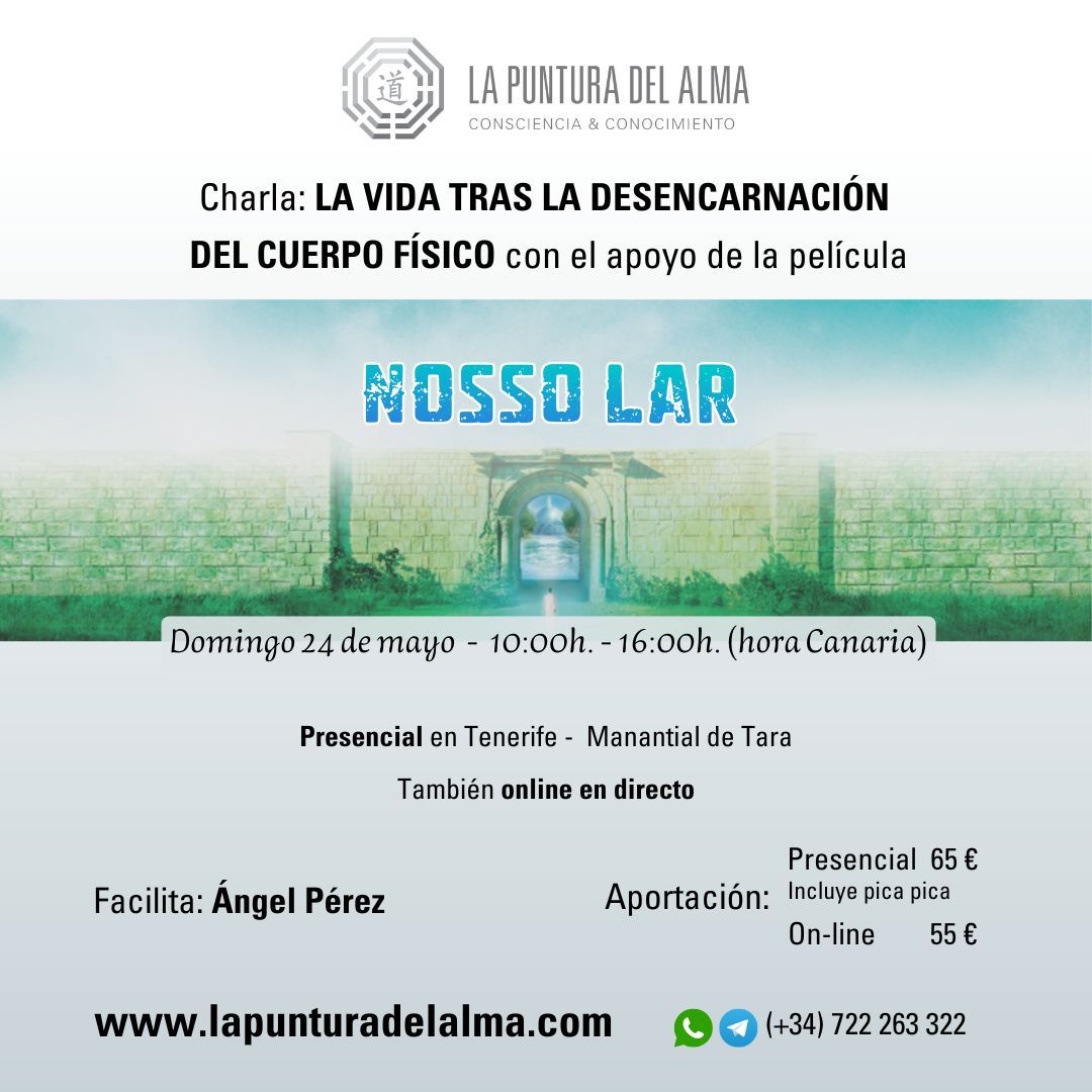 Vida después de la vida Nosso Lar mayo 26