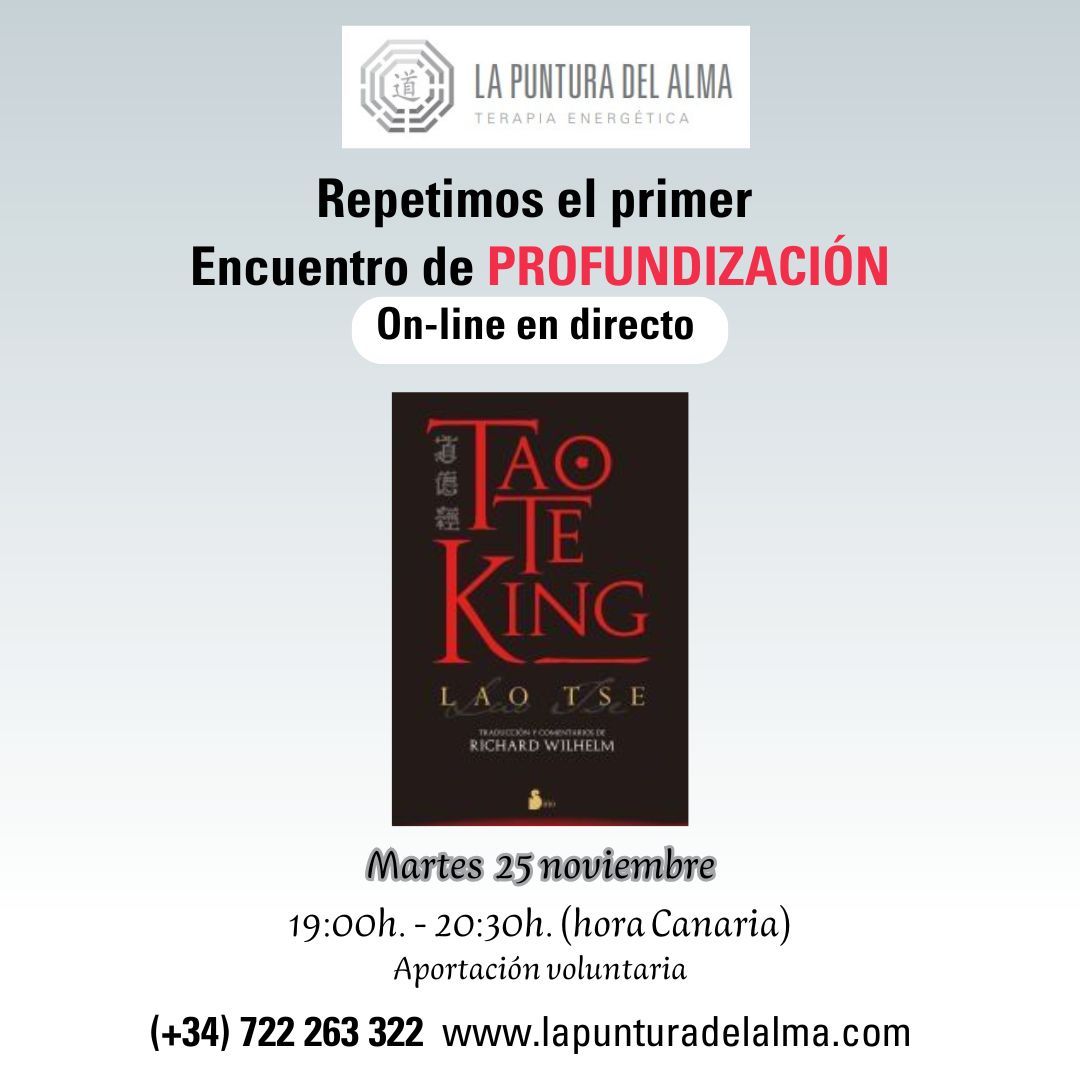 Primer encuentro Tao Te King