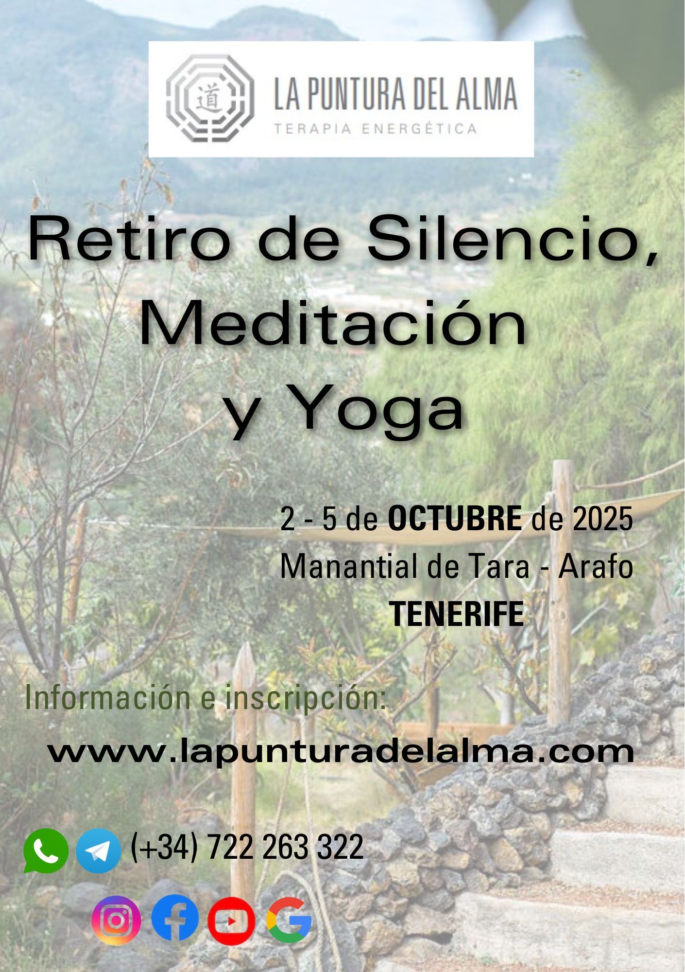 retiro octubre 2025 la puntura del alma