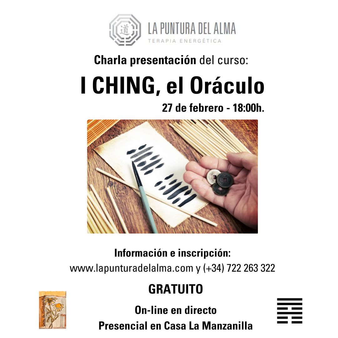 I Ching. El Oráculo. Charla presentación