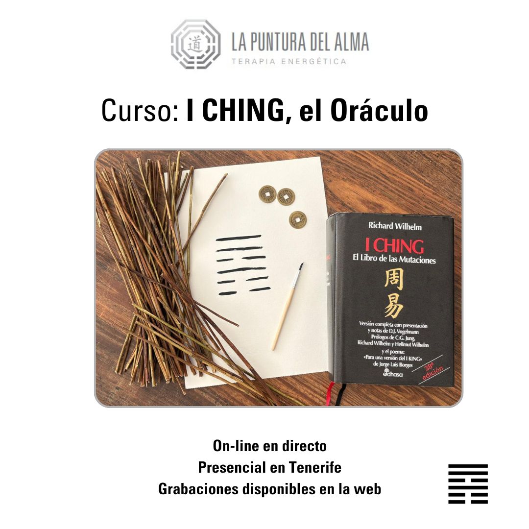 Cartel Curso I Ching El Oráculo