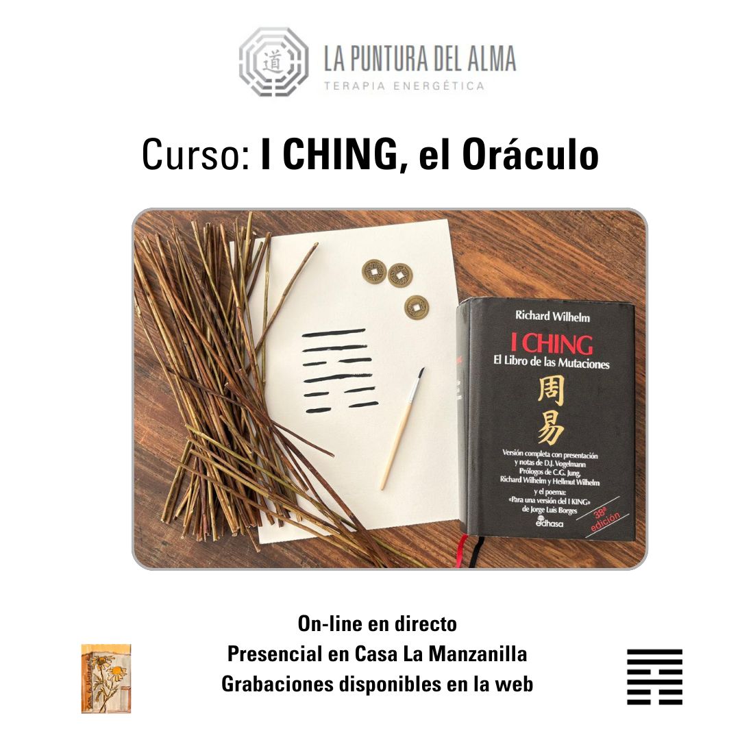 Cartel Curso I Ching El Oráculo