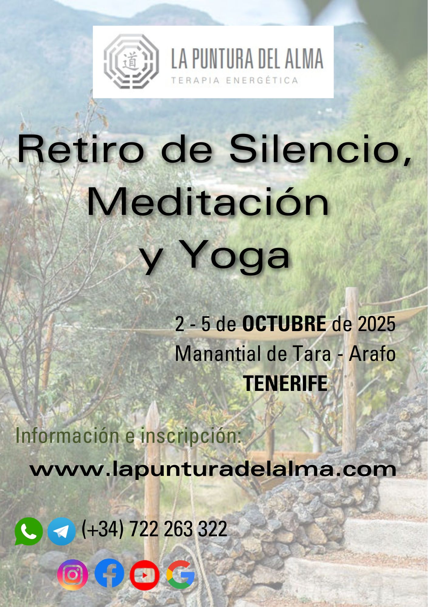 retiro octubre 2025 la puntura del alma