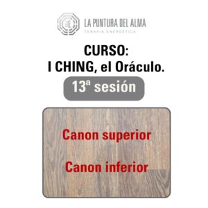 Cartel WEB I Ching 13 sesión