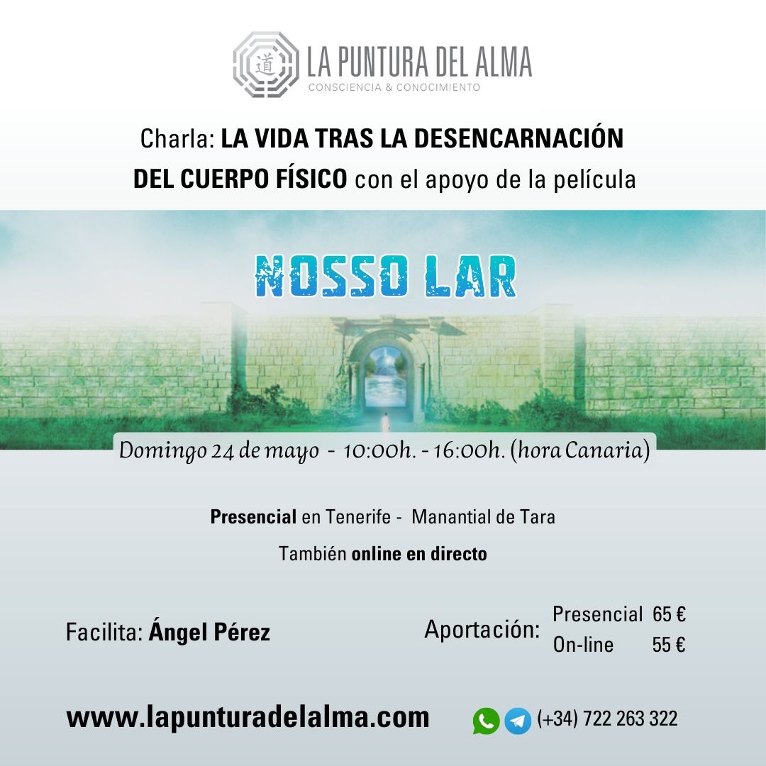 Vida después de la vida Nosso Lar mayo 26